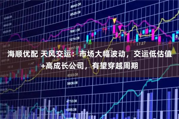 海顺优配 天风交运：市场大幅波动，交运低估值+高成长公司，有望穿越周期